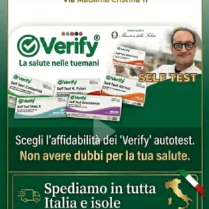 VERIFY,TUTTI I TEST IN PRONTA CONSEGNA   SPEDIZIONE IMMEDIATA